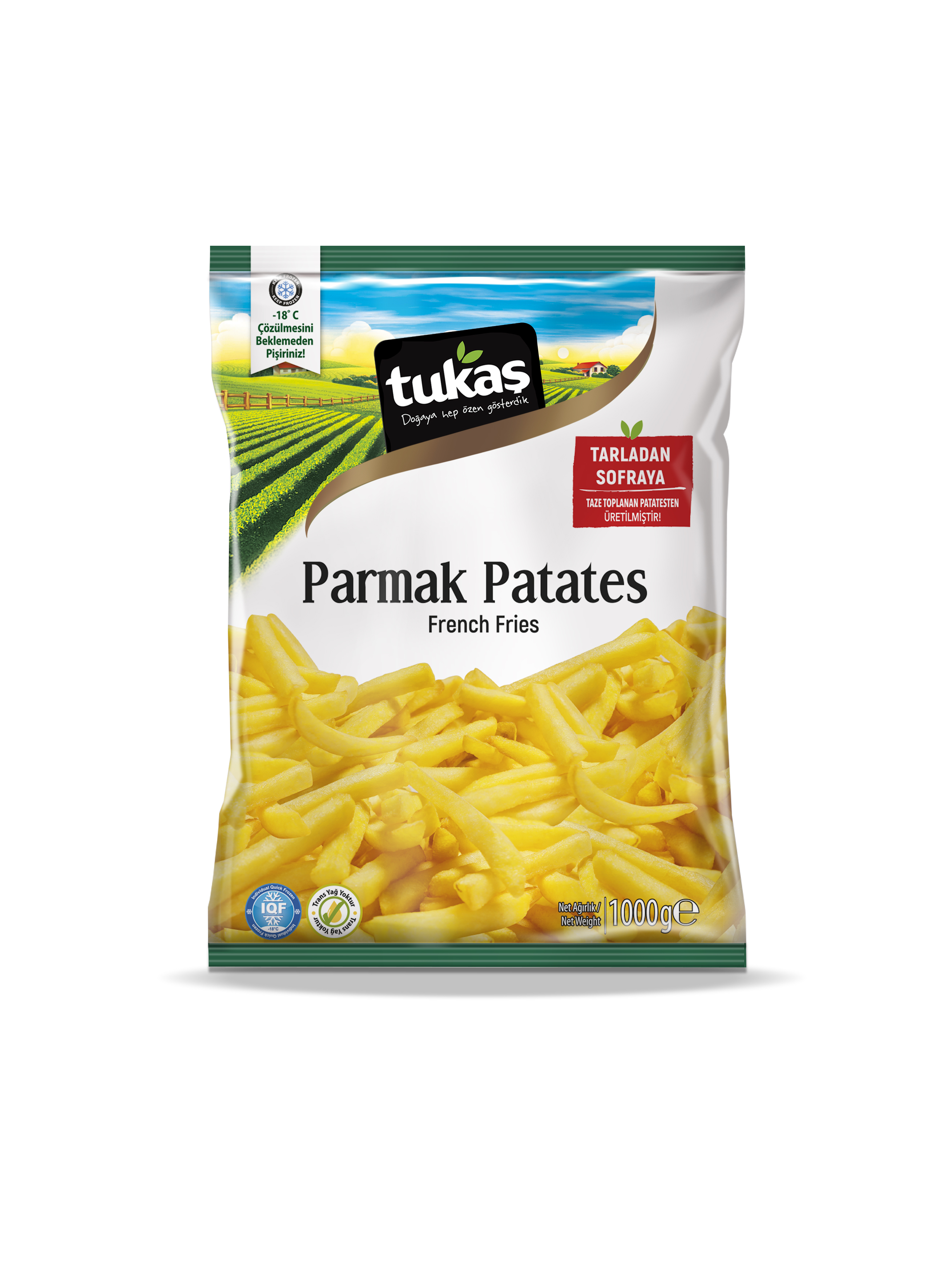 TUKAŞ DONDURULMUŞ PARMAK PATATES